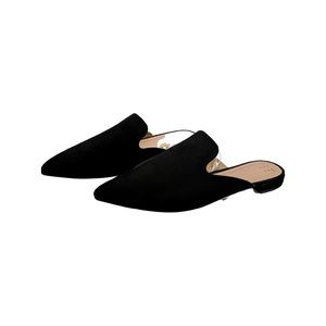 A New Day suede mules